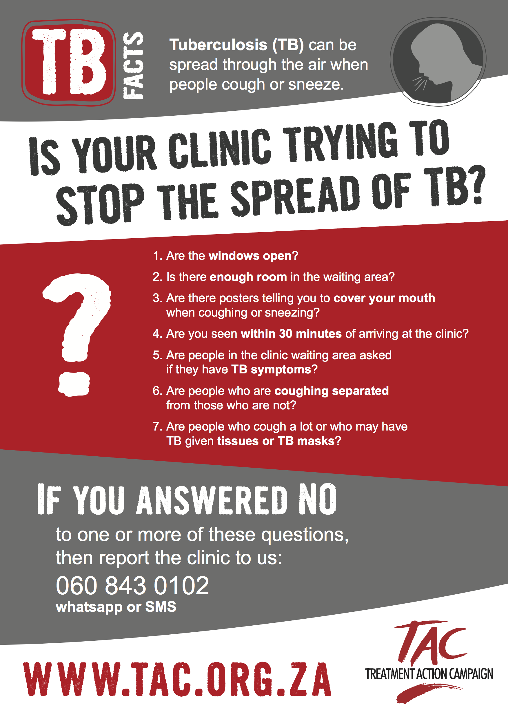 TB Infection Control Survey Poster (March 2017)