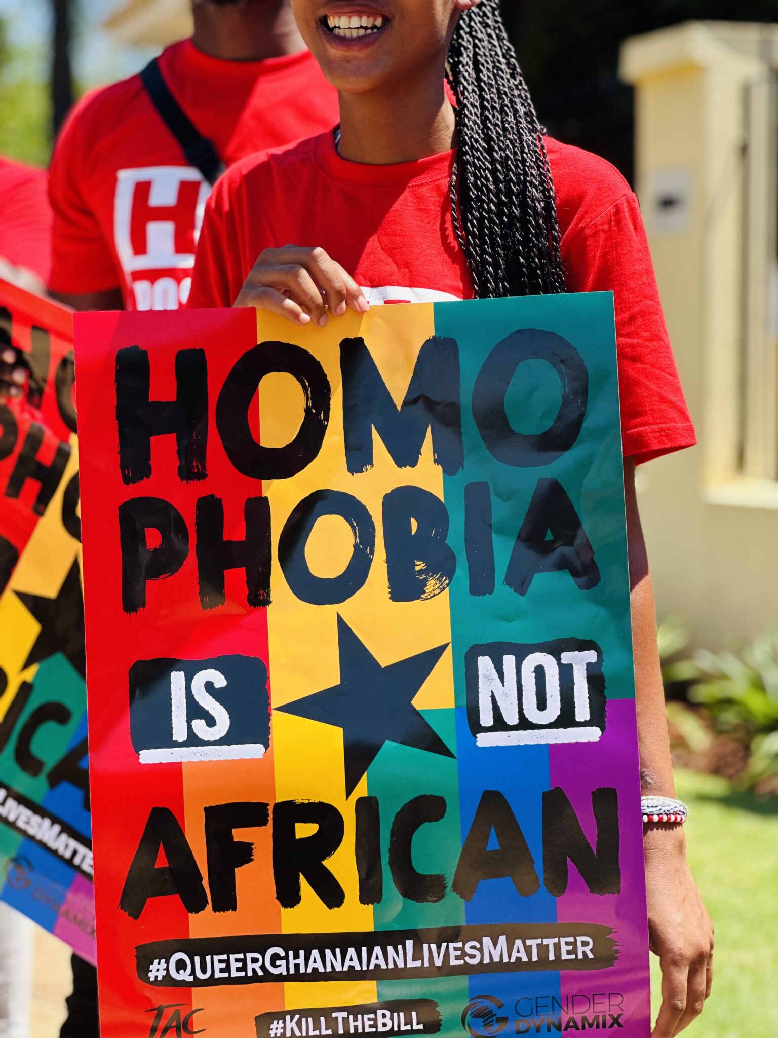 TAC & Gender Dynamix Protest Outside Ghana’s High Commission in South ...