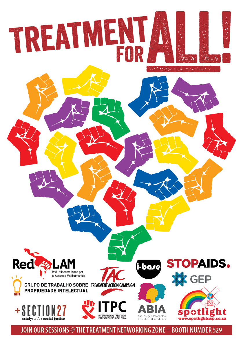 TAC@AIDS2018 – Treatment Networking Zone Programme
